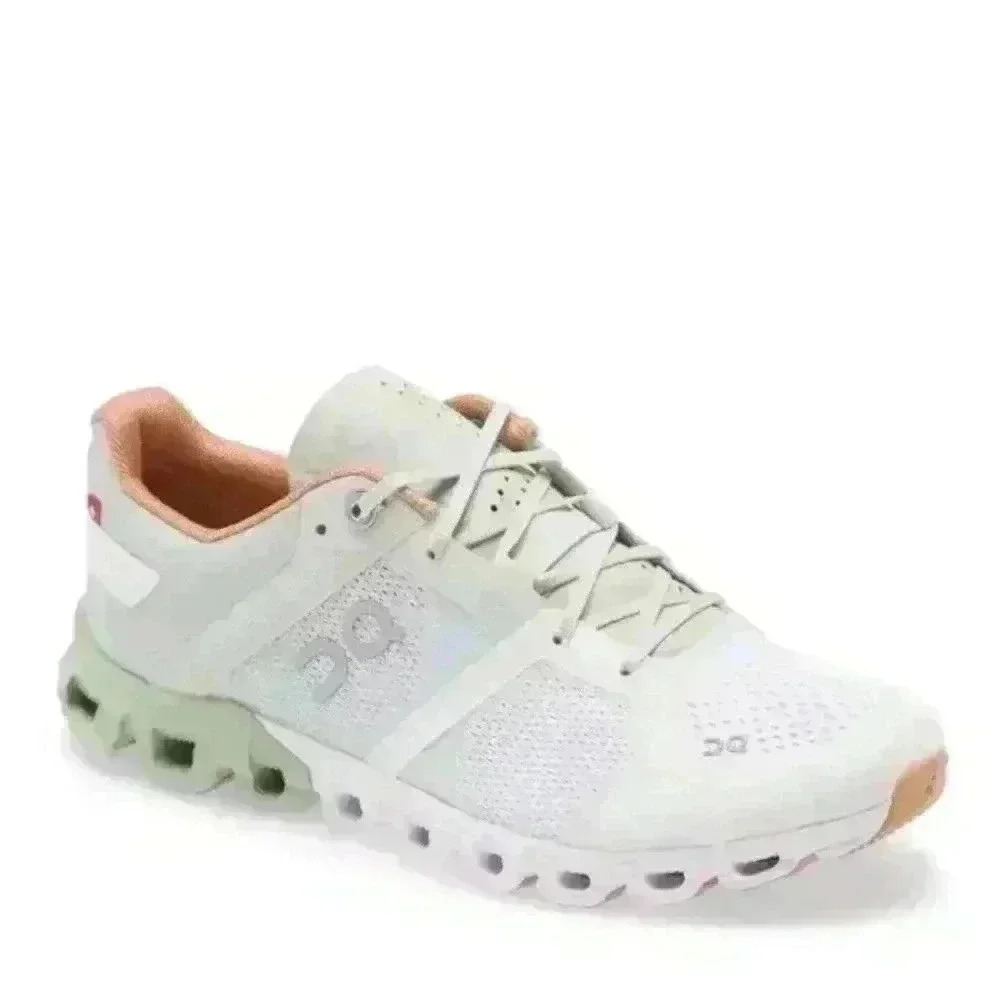 ON Running Women’s Cloudflow Running Shoes Aloe White Lightweight Performance 9